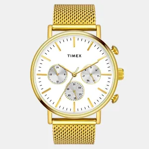 Men Silver Chronograph Stainless Steel Watch TWEG20007