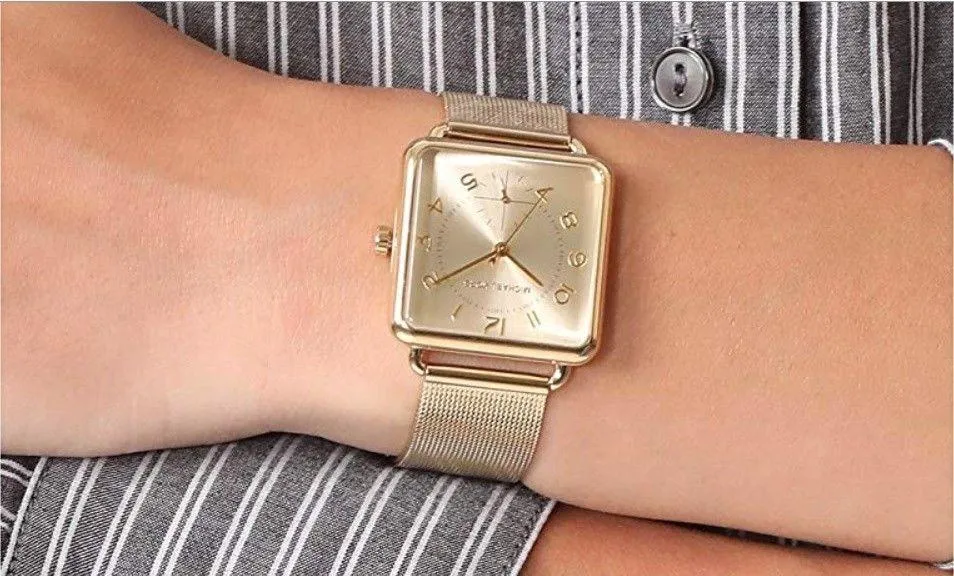 Michael Kors Brenner Square Gold Tone Women's Watch MK3663