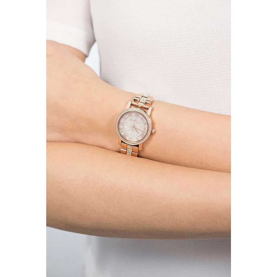 Michael Kors Petite Rose Gold Norie Women's Watch MK3776
