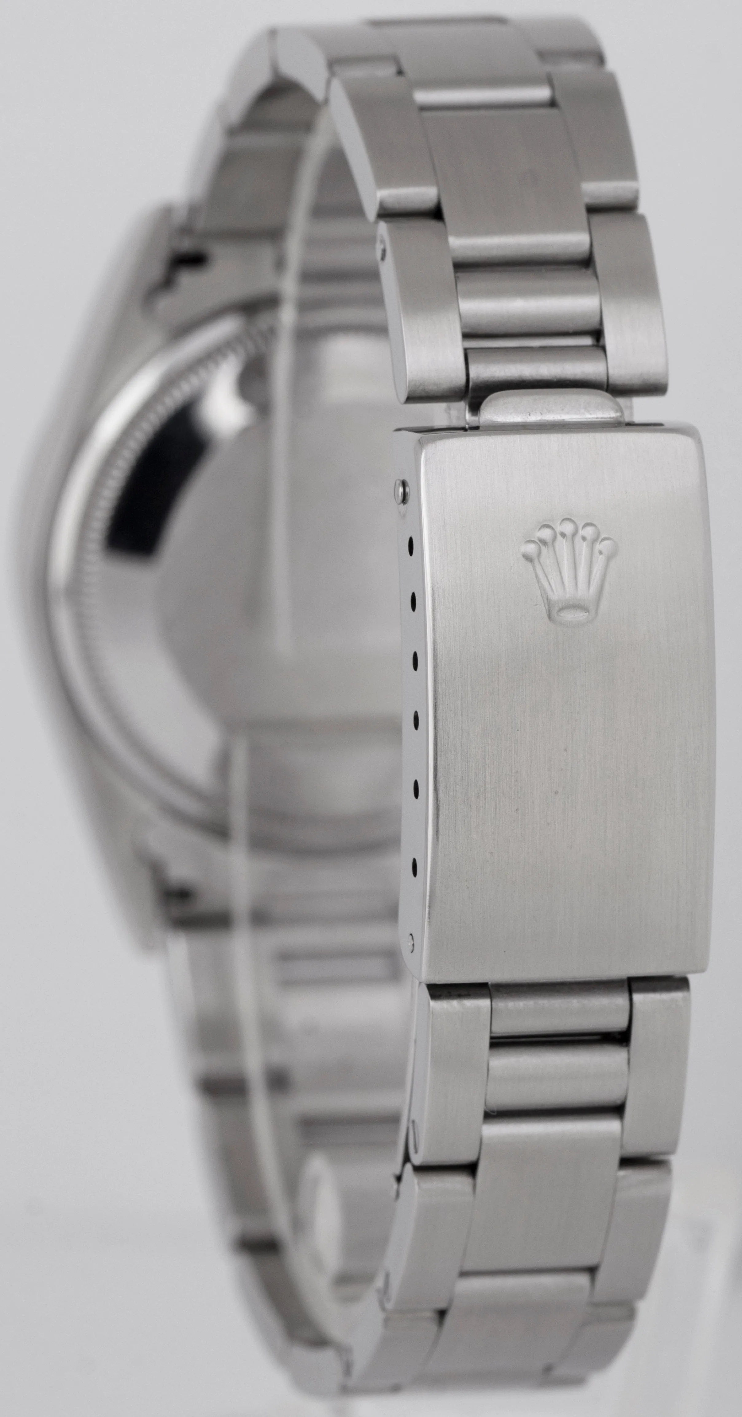 MINT Rolex Air-King Precision BLUE Stainless Steel Oyster 34mm Watch 14000 M