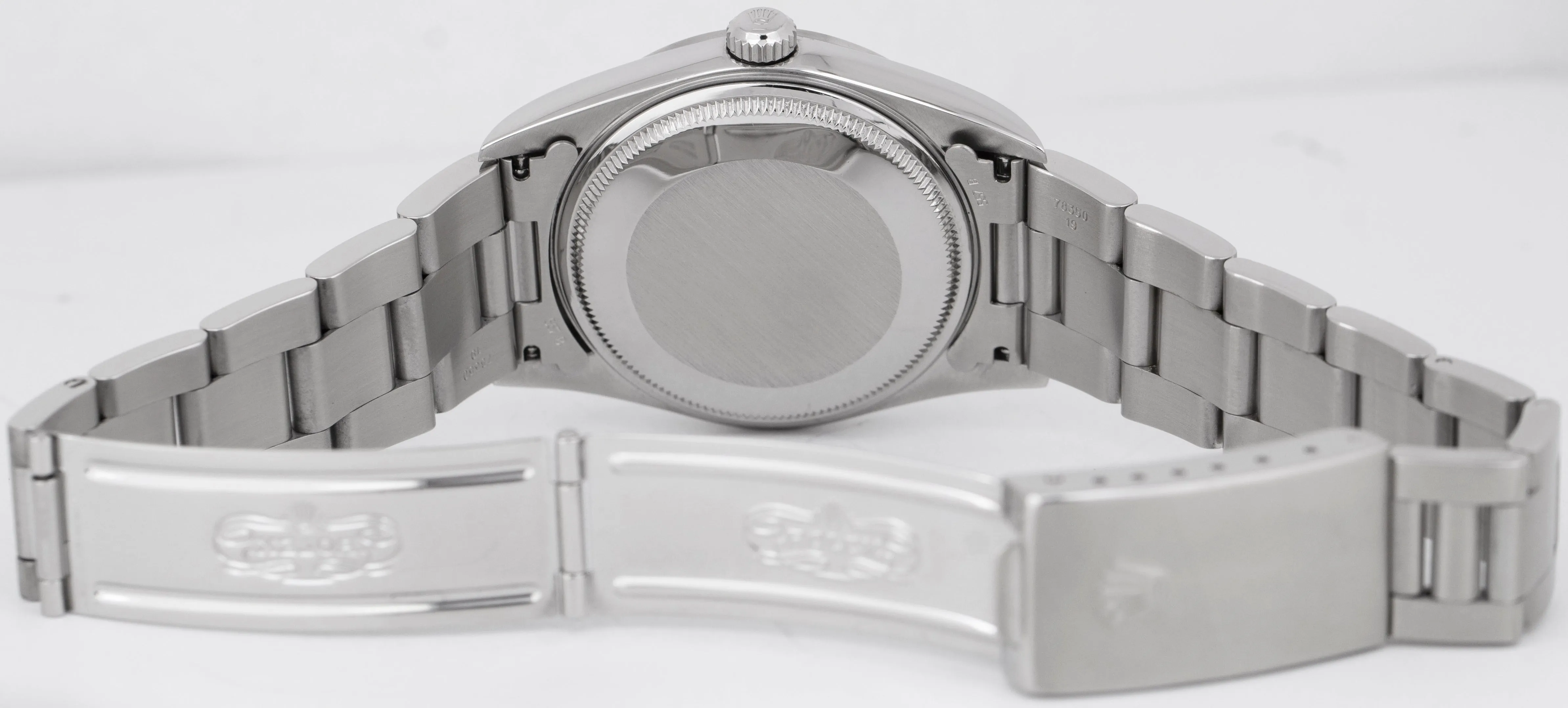 MINT Rolex Air-King Precision BLUE Stainless Steel Oyster 34mm Watch 14000 M