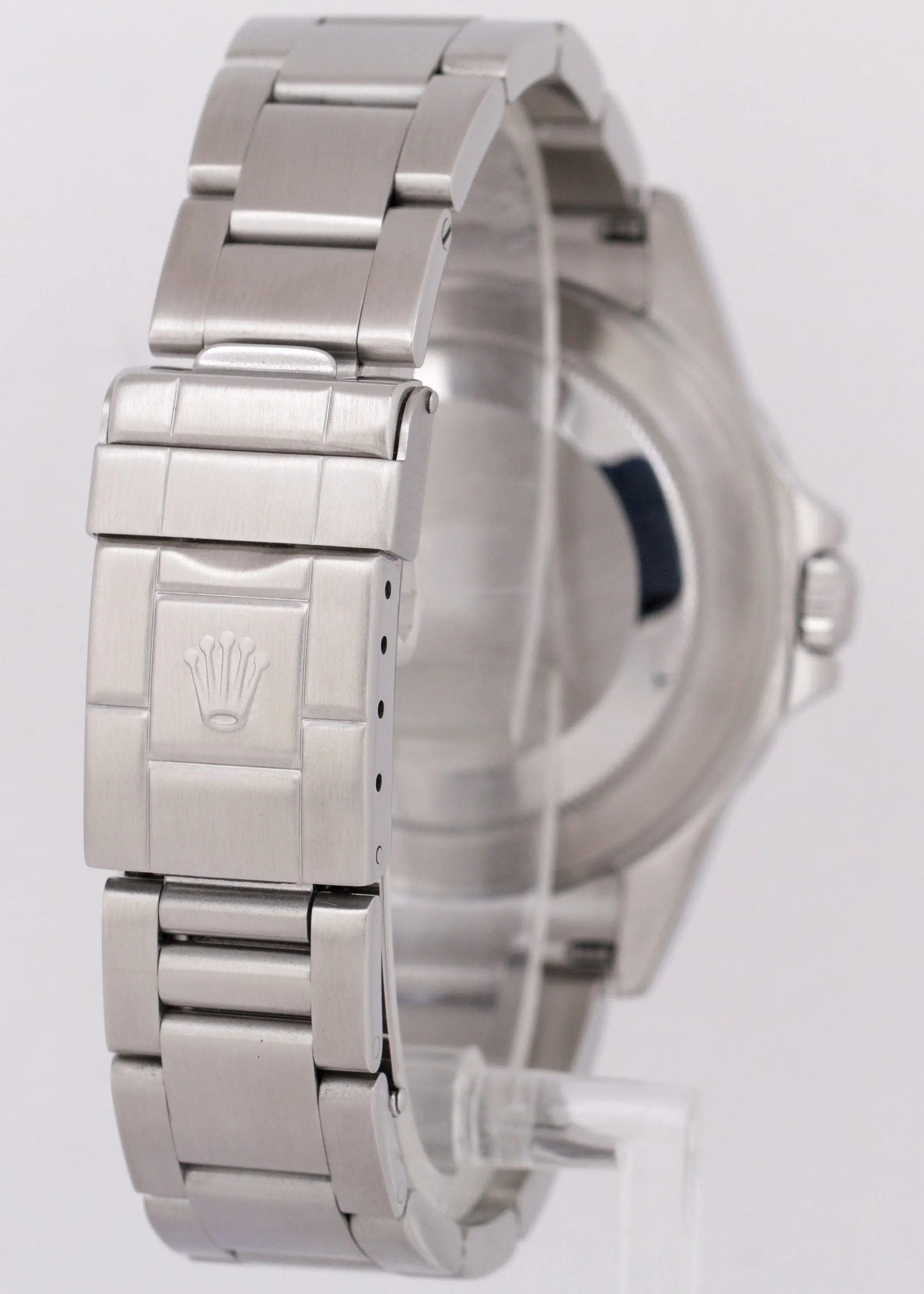 MINT Rolex Explorer II White 40mm NO-HOLES Stainless Steel Oyster Watch 16570