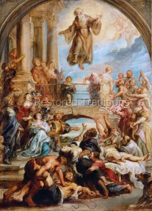Miracle of Saint Francis of Paola – Rubens