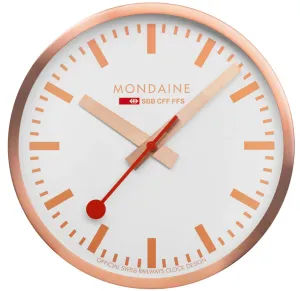 MOND Clock Wall Kitchen Copper