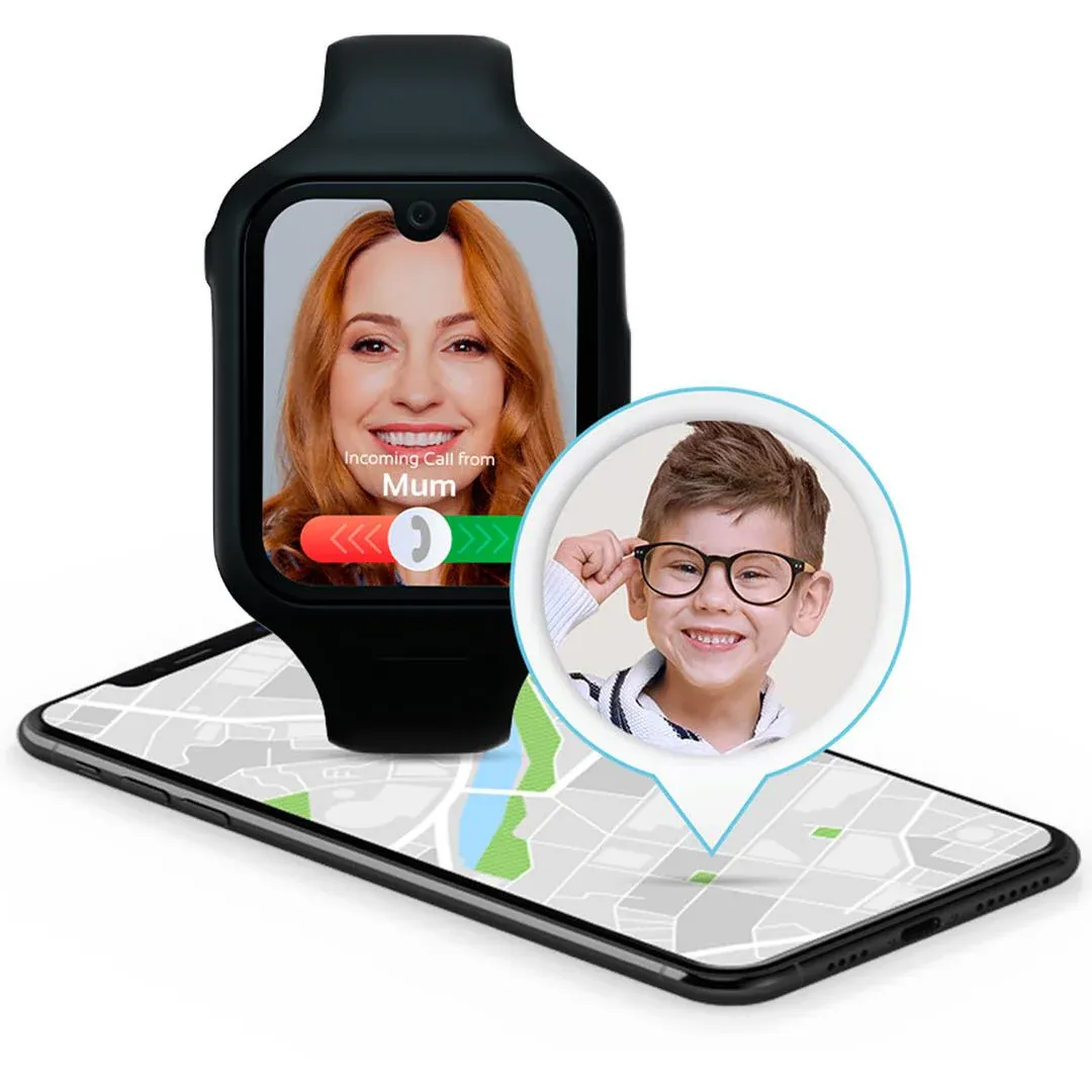 Moochies Odyssey 4G Kids Smart Watch - Black