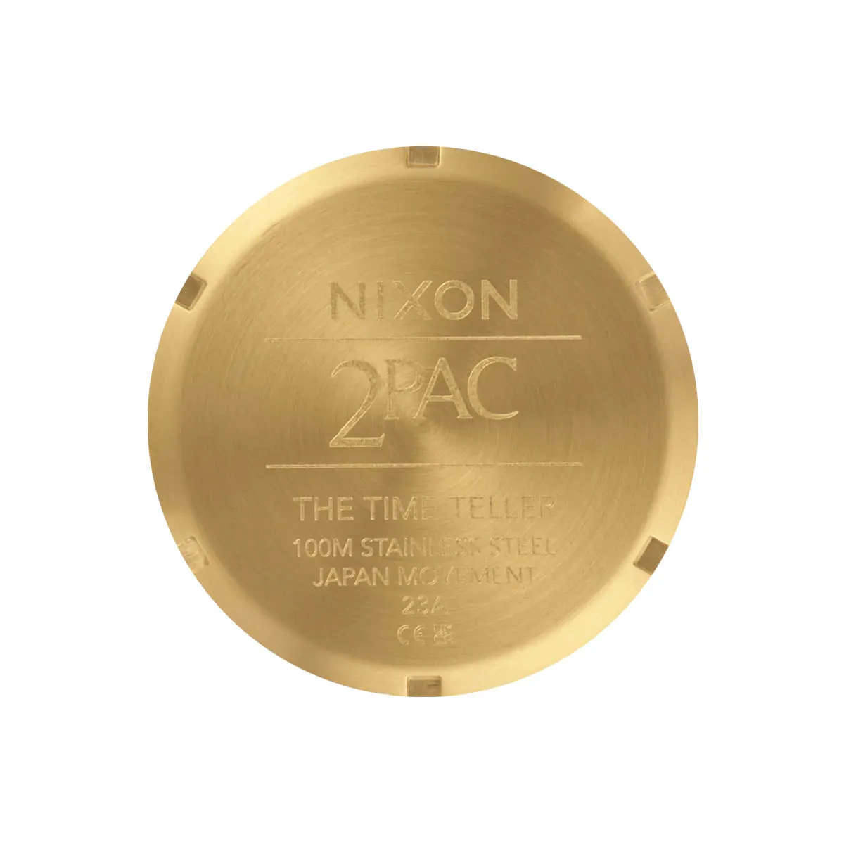 Nixon - 2PAC Time Teller Watch Gold/Black