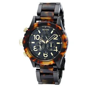 Nixon 42-20 Chronograph Tortoise Shell Acrylic Men's Watch Men's Watch A037-679