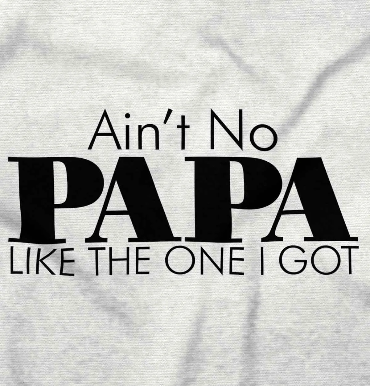 No Papa Like Me Raglan Romper Bodysuit