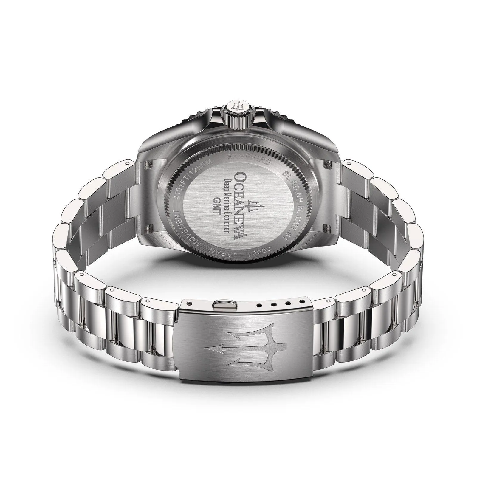 Oceaneva™ Deep Marine Explorer GMT Automatic 1250M Men's Watch