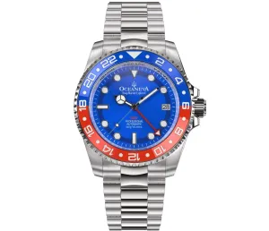 Oceaneva™ Deep Marine Explorer GMT Automatic 1250M Men's Watch