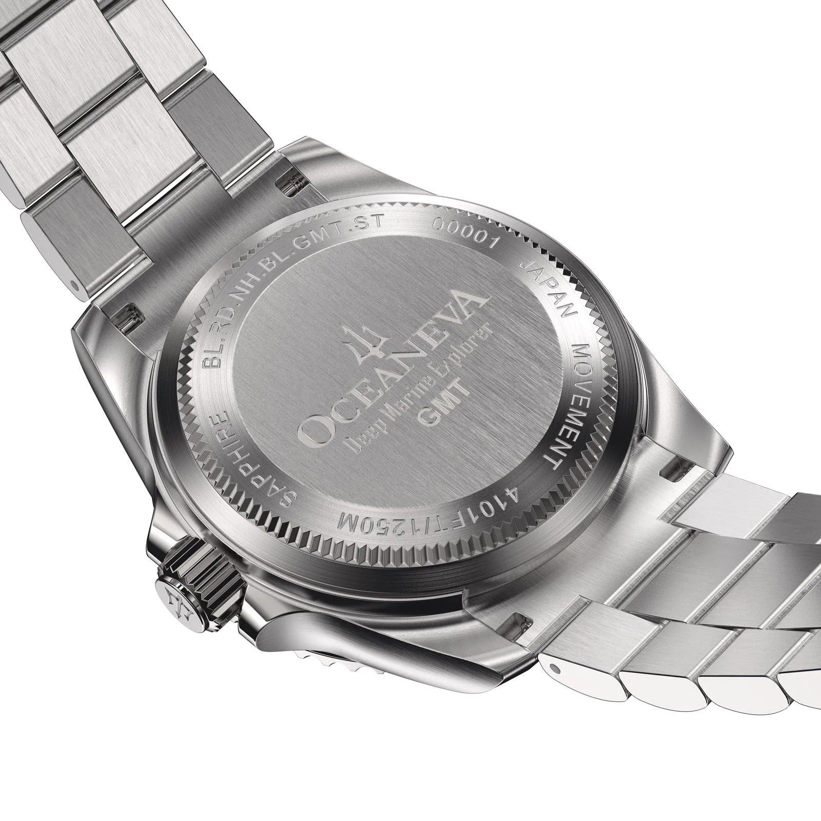 Oceaneva™ Deep Marine Explorer GMT Automatic 1250M Men's Watch