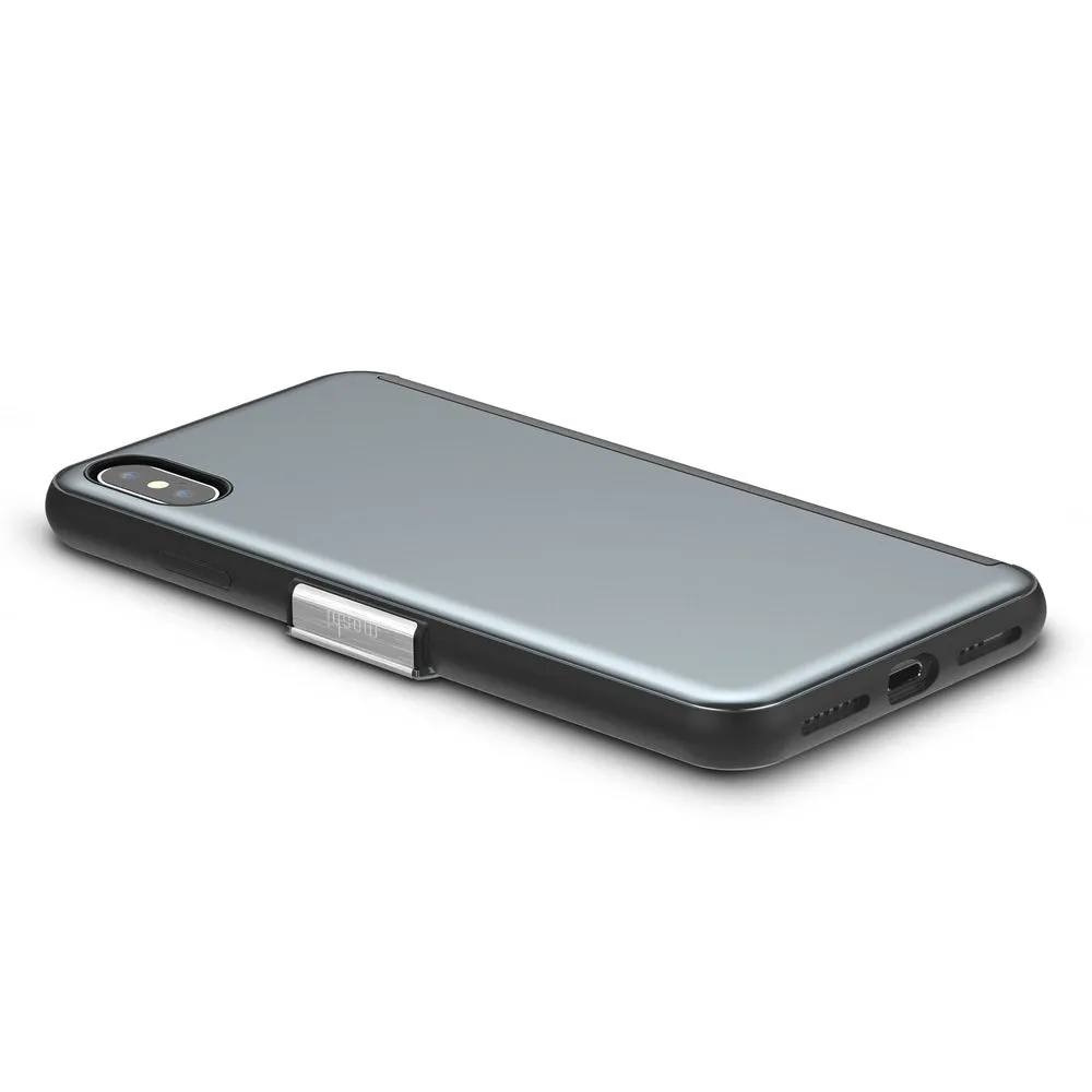 [OPEN BOX] MOSHI Stealthcover Case for iPhone XS Max - Gunmetal Gray