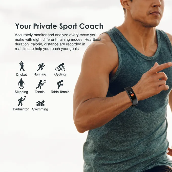oraimo Tempo 2S 8 Training Modes Smart Fitband