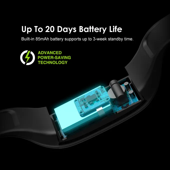 oraimo Tempo 2S 8 Training Modes Smart Fitband