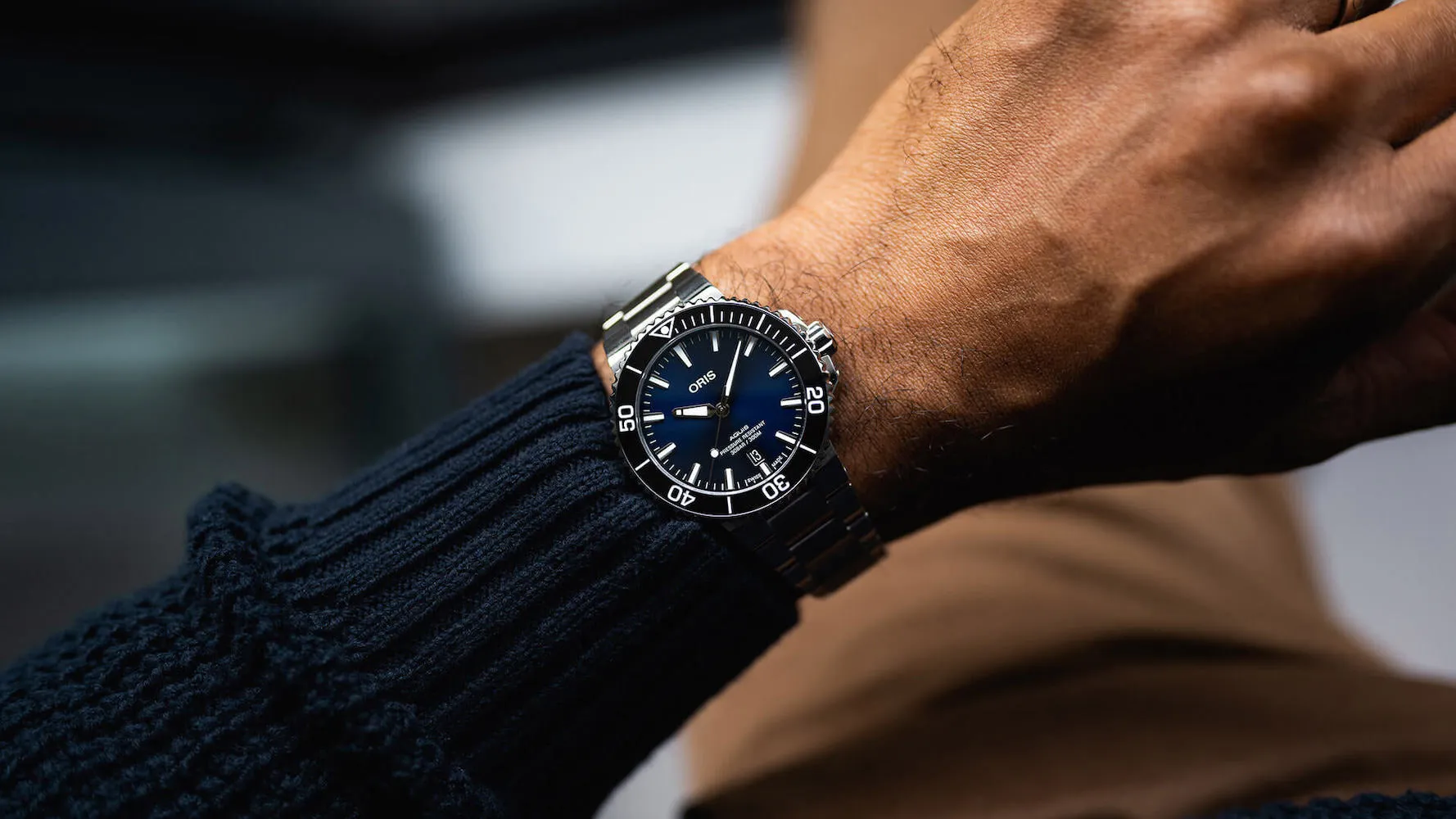 ORS Watch Aquis Date Bracelet