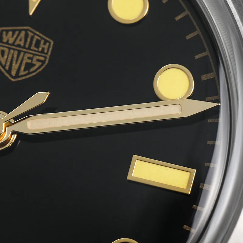 ★Pre-Owned★Watchdives Retro Sub 36mm VH31 Men Watch
