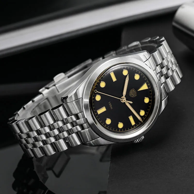 ★Pre-Owned★Watchdives Retro Sub 36mm VH31 Men Watch