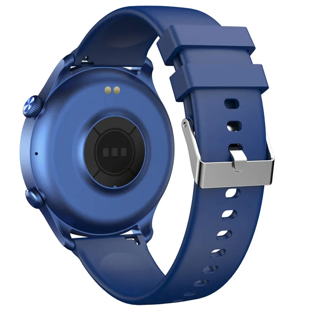 Riversong Motive 7C SW71 Smart Watch Navy Blue Case With Navy Blue Silicone Strap