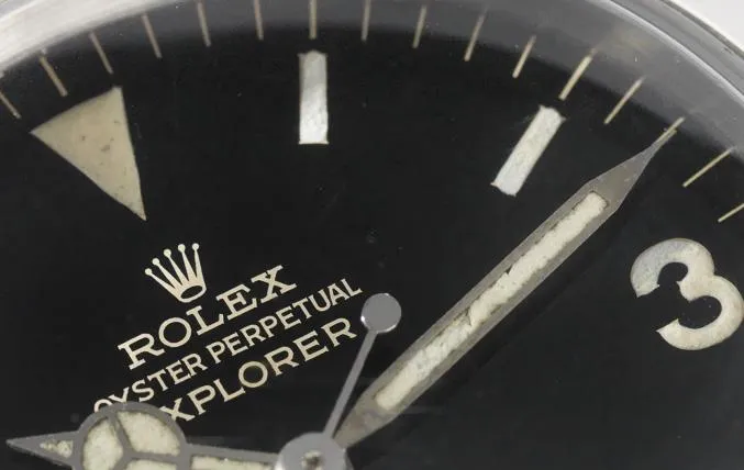 Rolex 1016 Explorer Gilt Dial 1966