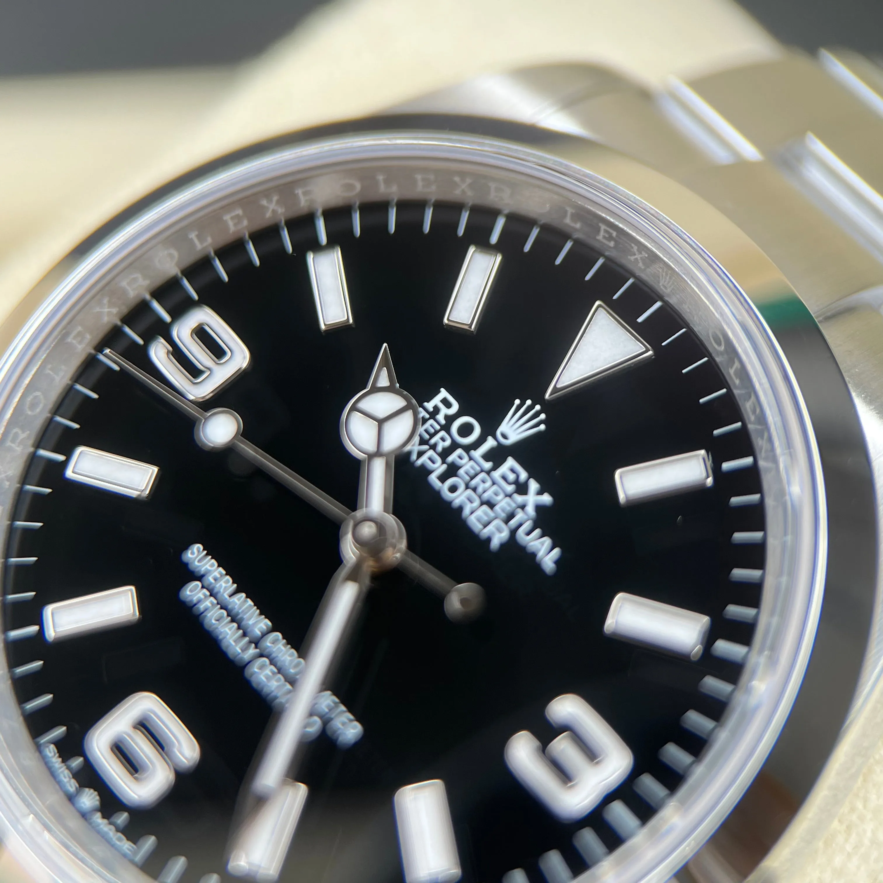 Rolex 124270 Explorer I 36mm Black Dial 2021 Full Set Watch