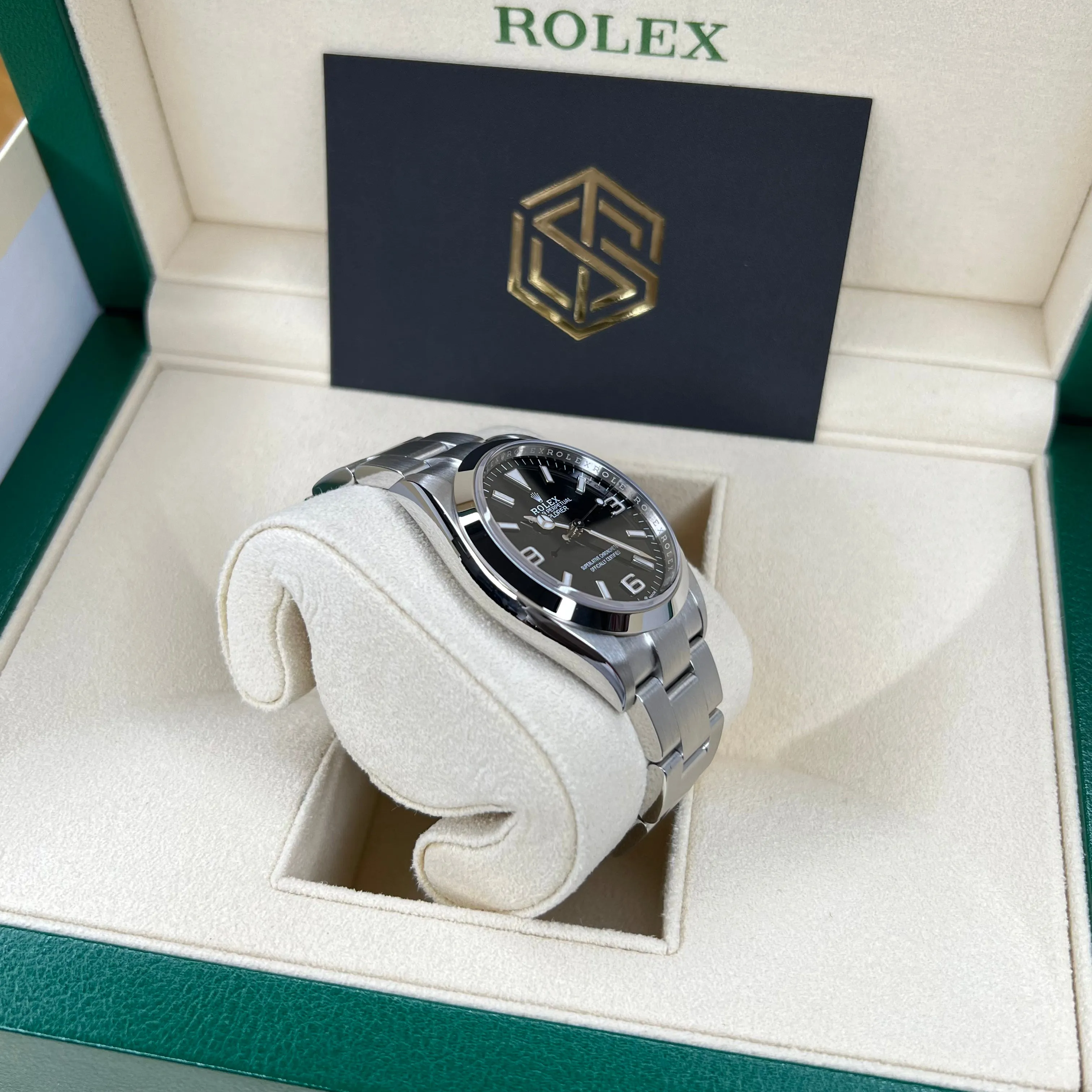 Rolex 124270 Explorer I 36mm Black Dial 2021 Full Set Watch