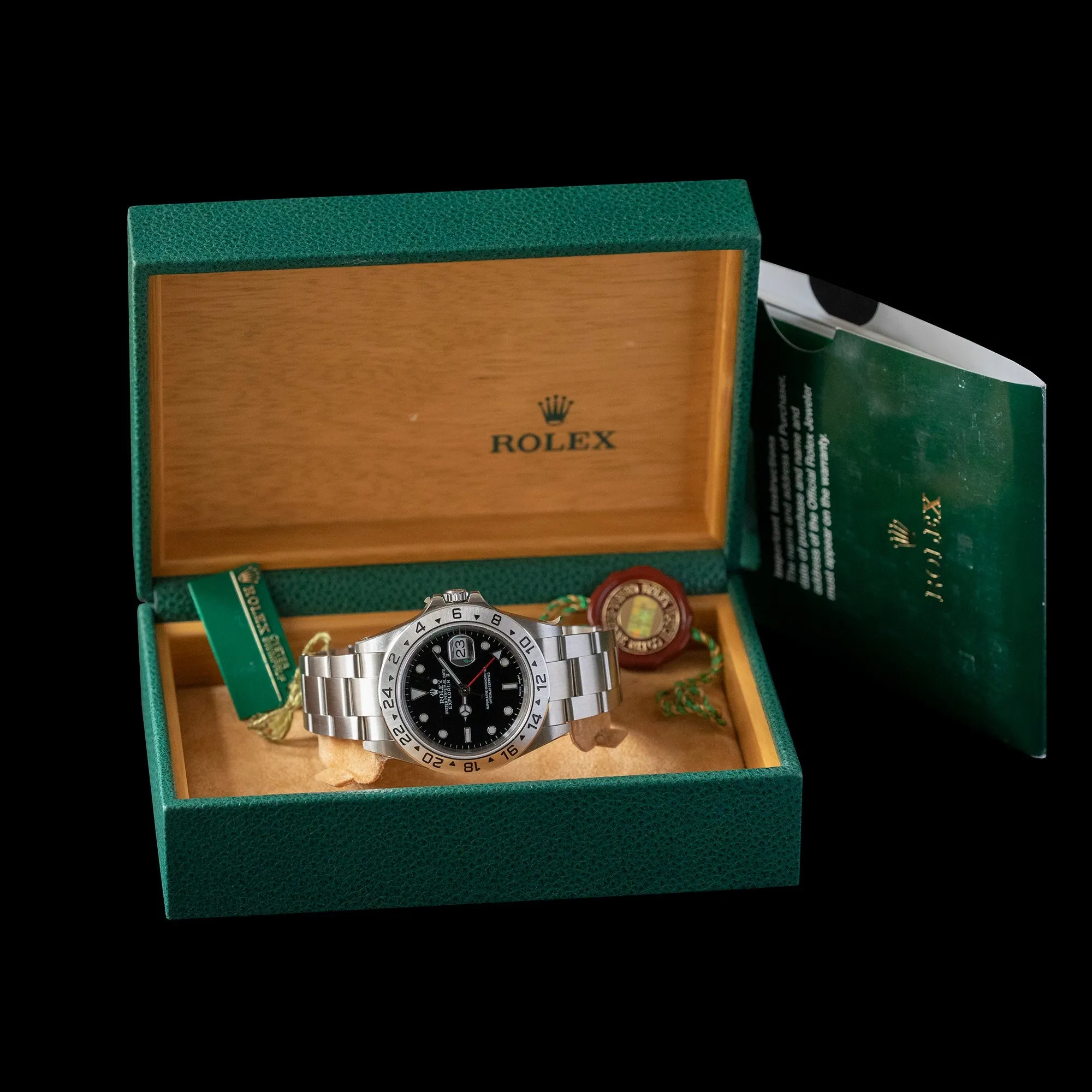Rolex - 2004 Explorer II ‘Fully Stickered’