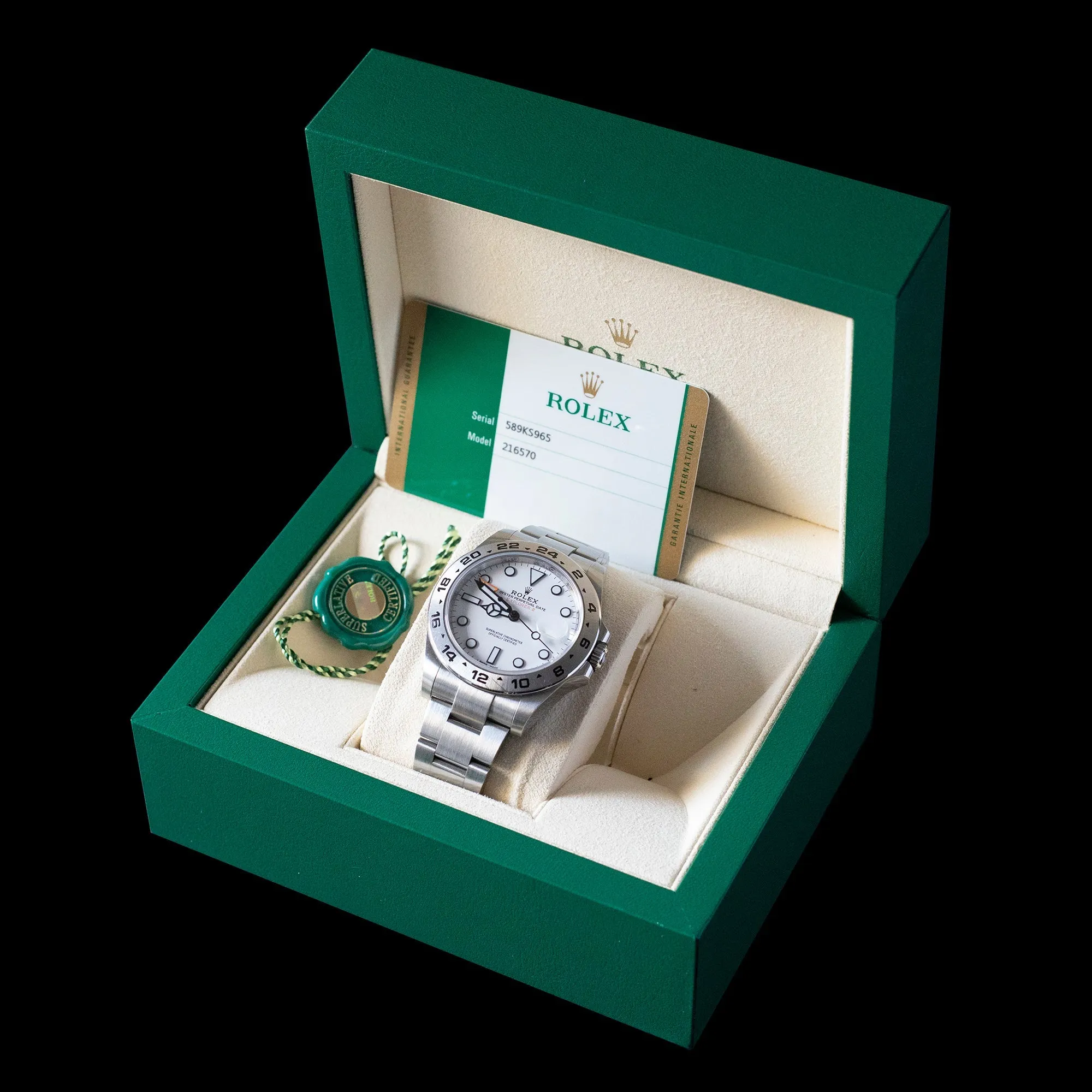 Rolex - 2018 Explorer II ‘Polar’