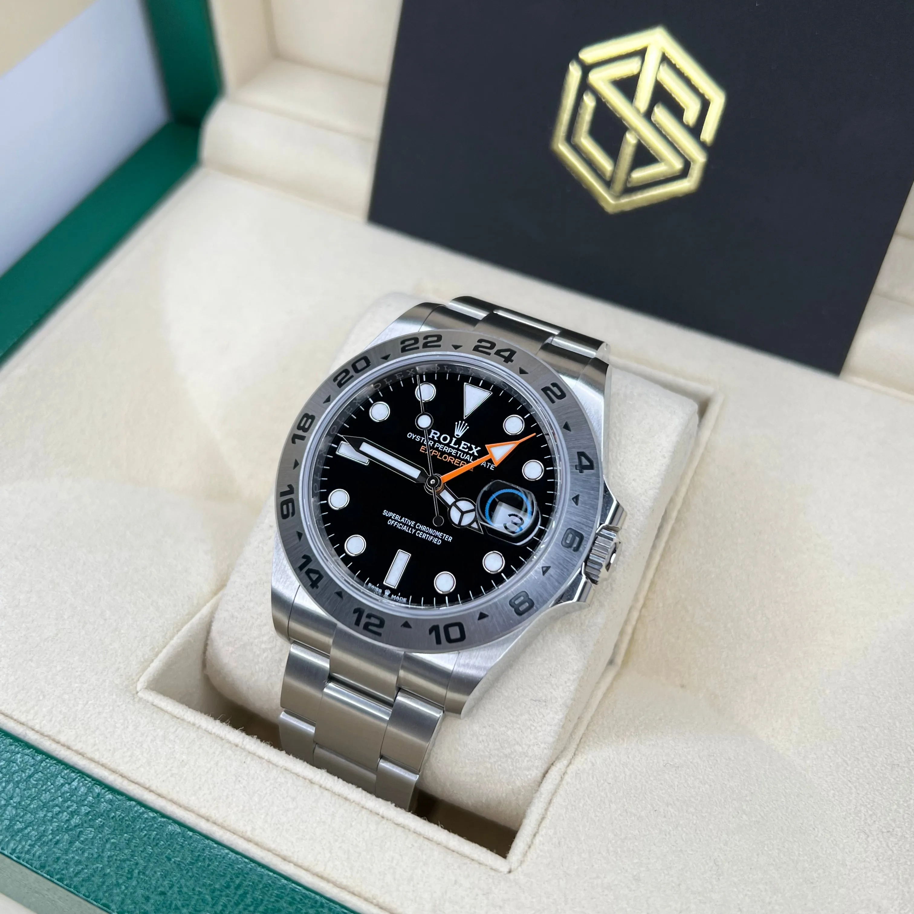 Rolex 226570 Explorer II Black Dial 2021 Unworn Watch