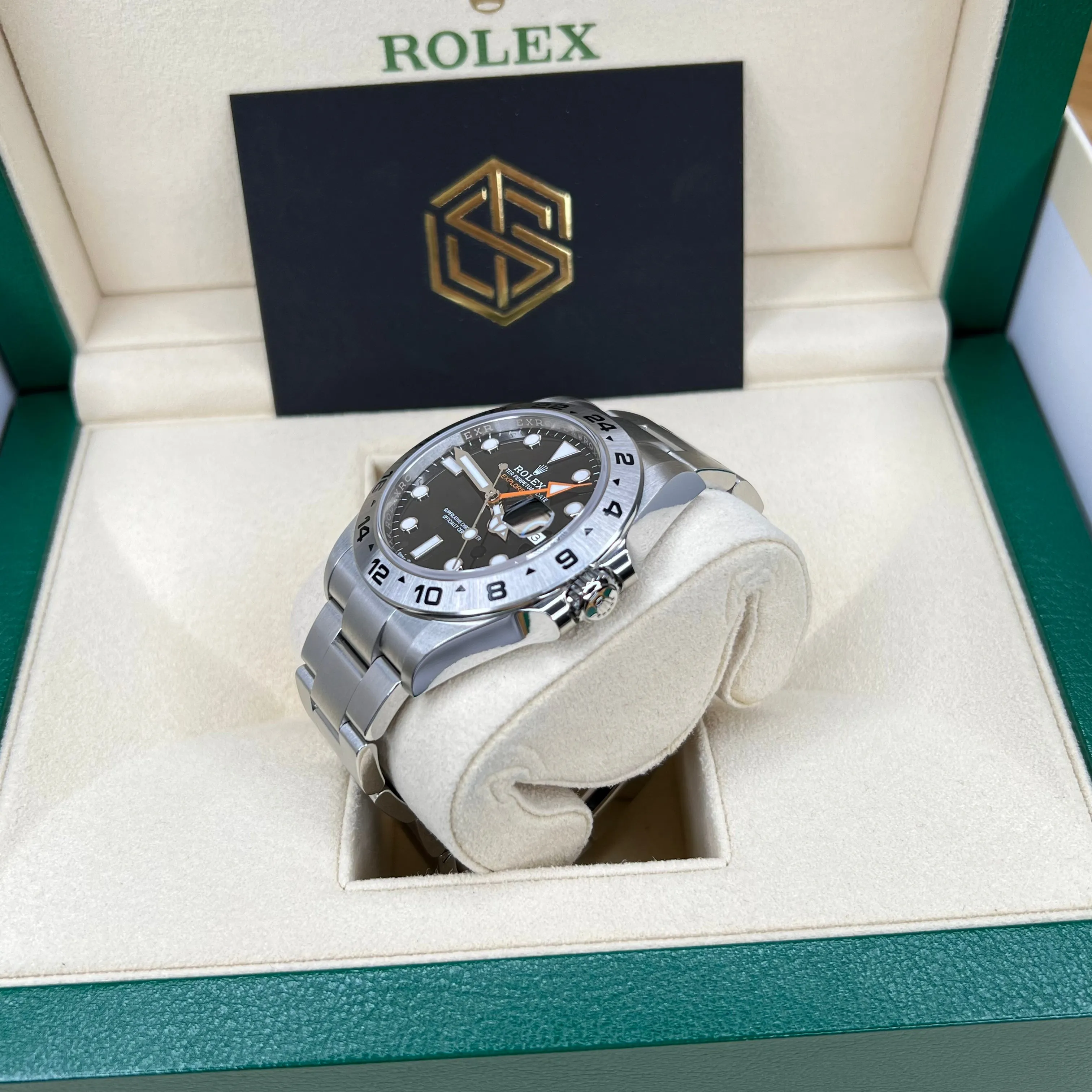Rolex 226570 Explorer II Black Dial 2021 Unworn Watch