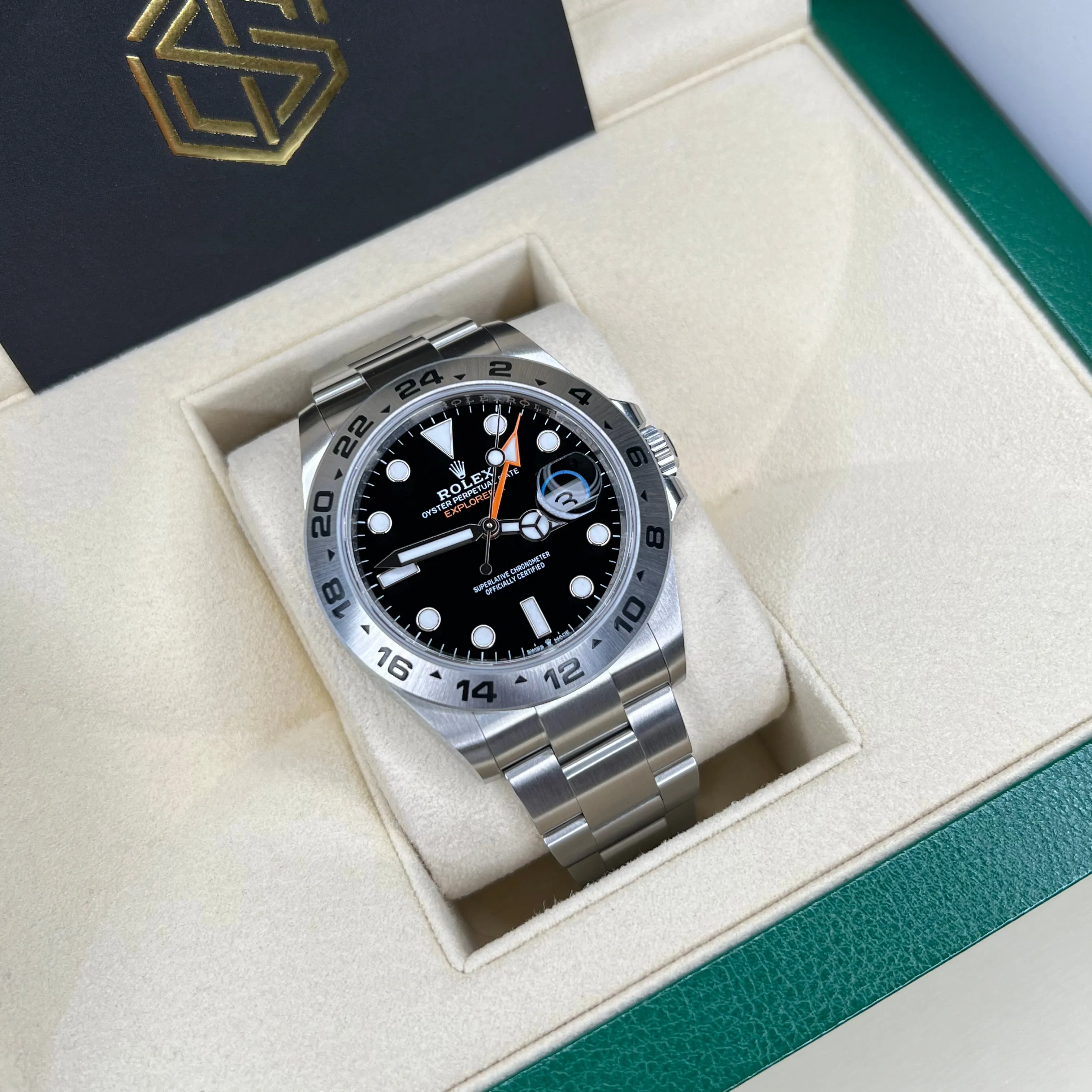 Rolex 226570 Explorer II Black Dial 2021 Unworn Watch