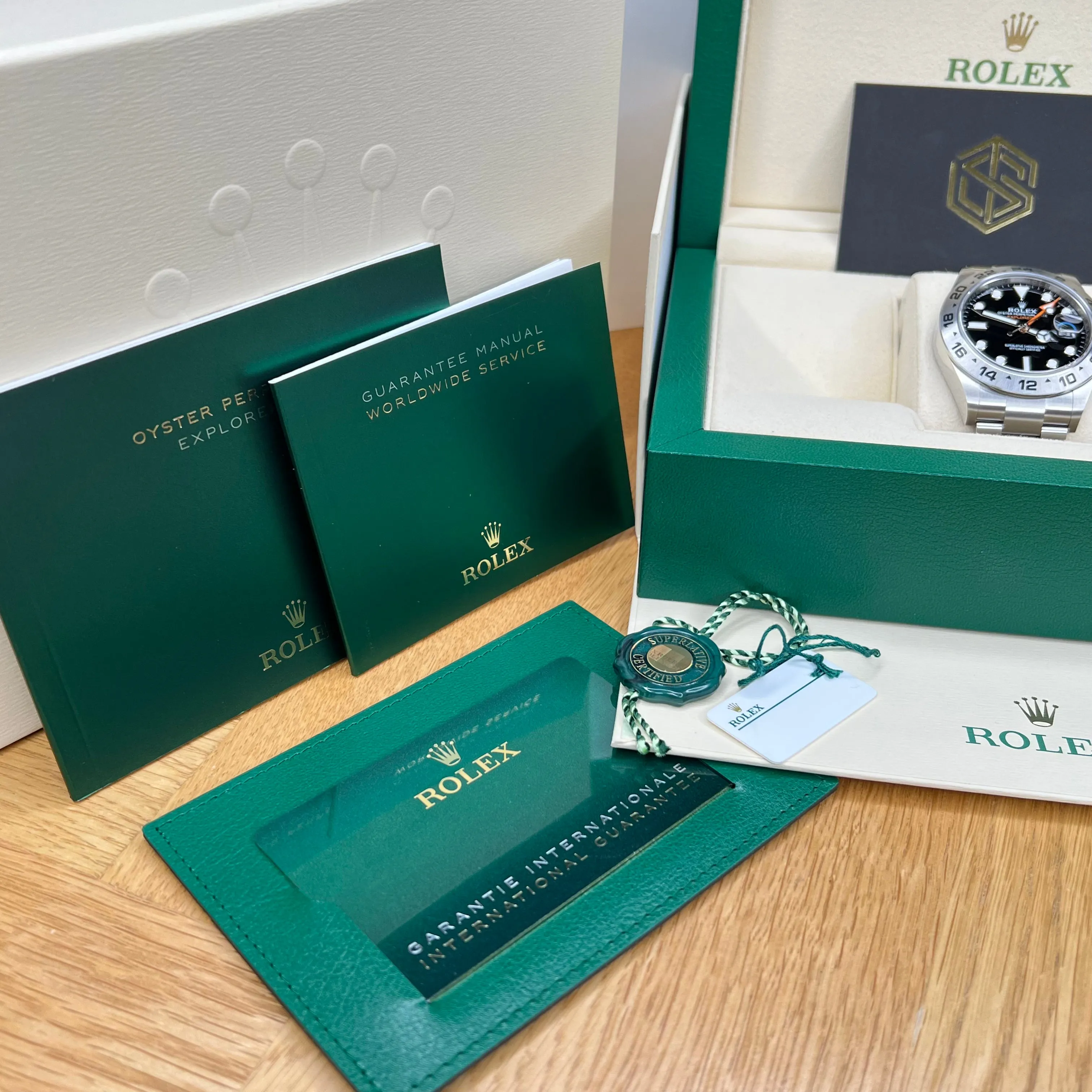 Rolex 226570 Explorer II Black Dial 2021 Unworn Watch