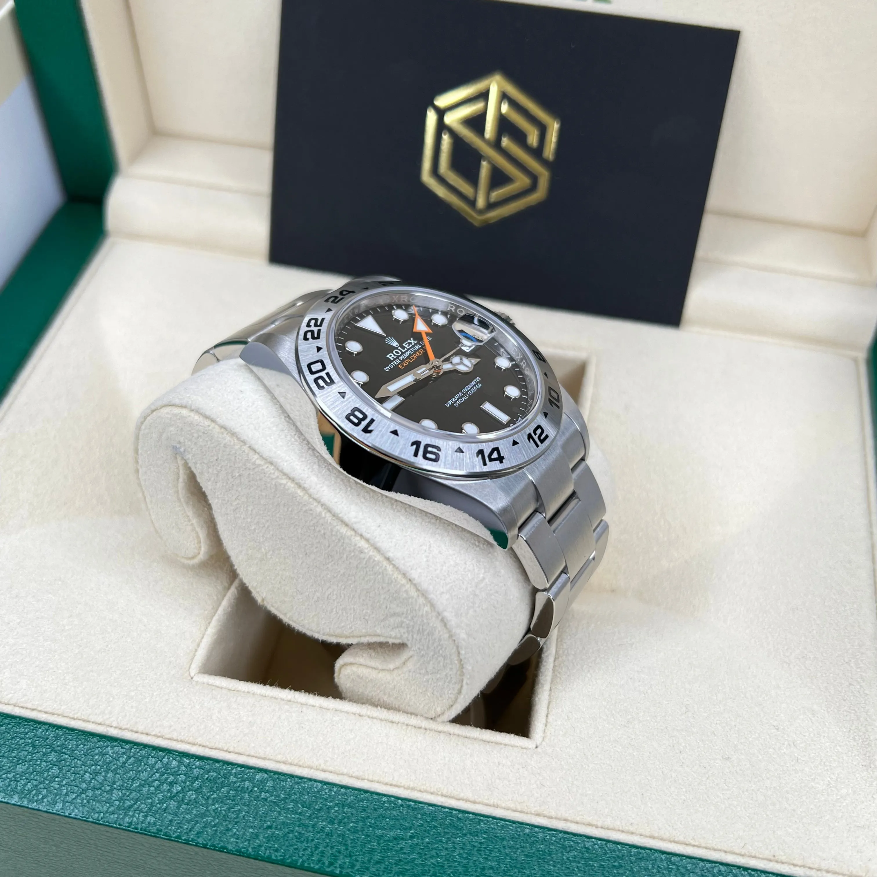 Rolex 226570 Explorer II Black Dial 2021 Unworn Watch