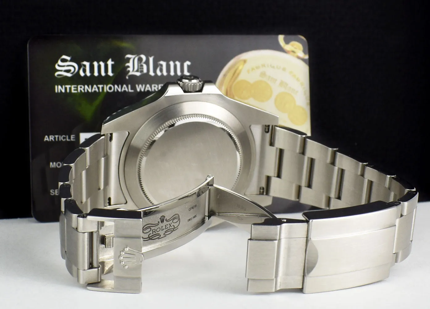 ROLEX 42mm Stainless Steel Explorer II White Dial Model 216570