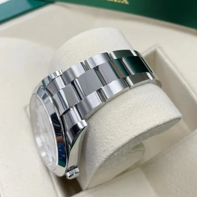 Rolex Date-Just 41mm White Roman Dial 126300