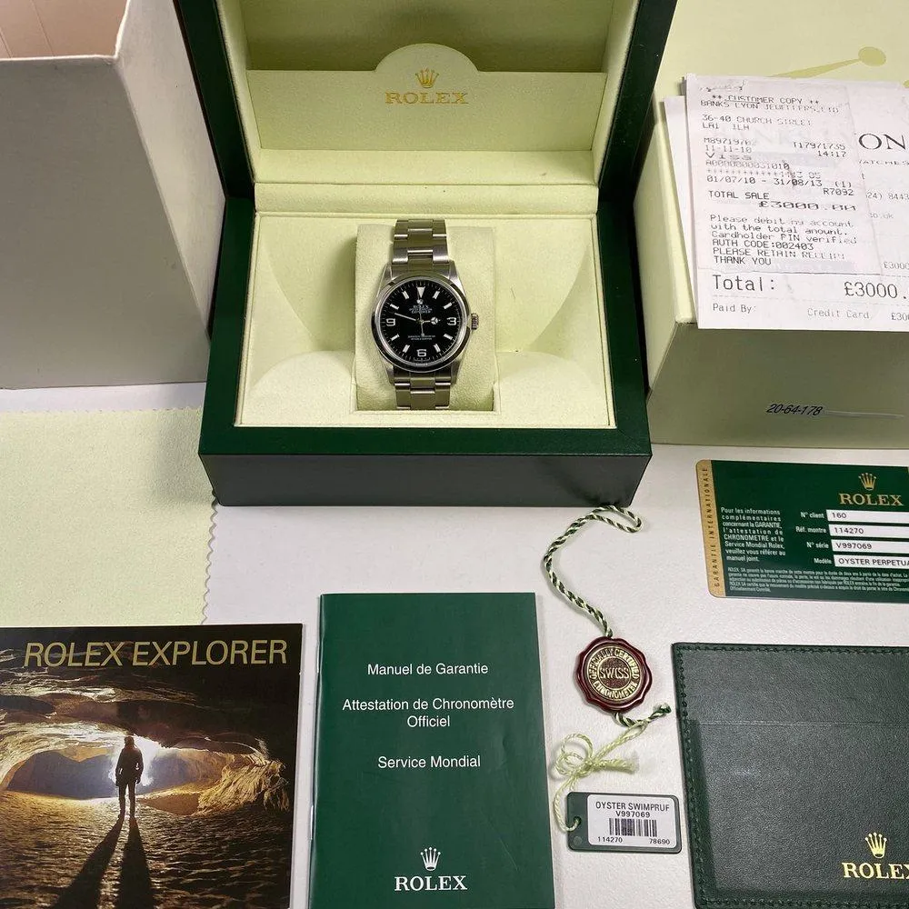 Rolex Explorer 114270 36mm (2010)