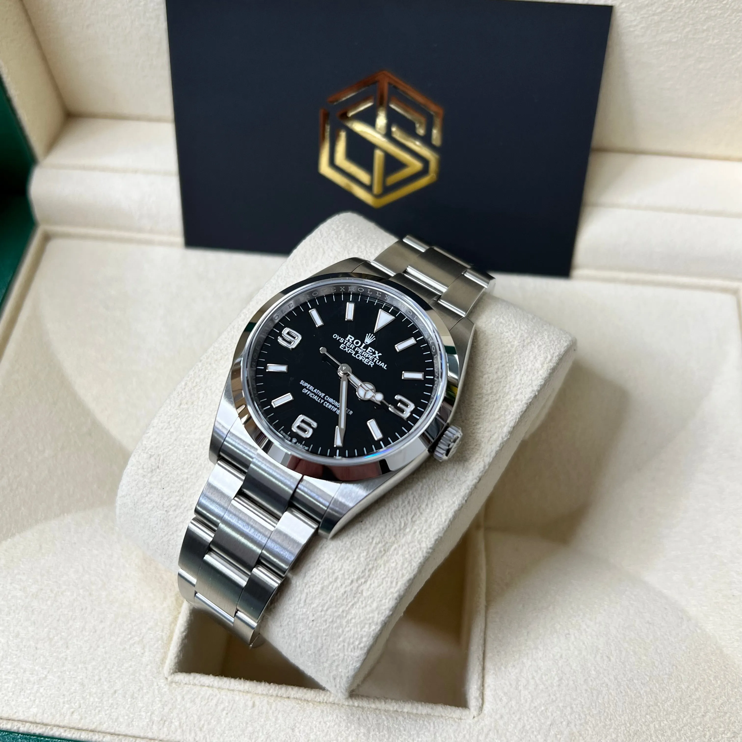 Rolex Explorer 124270 36mm 2021 Unworn Full Set Watch