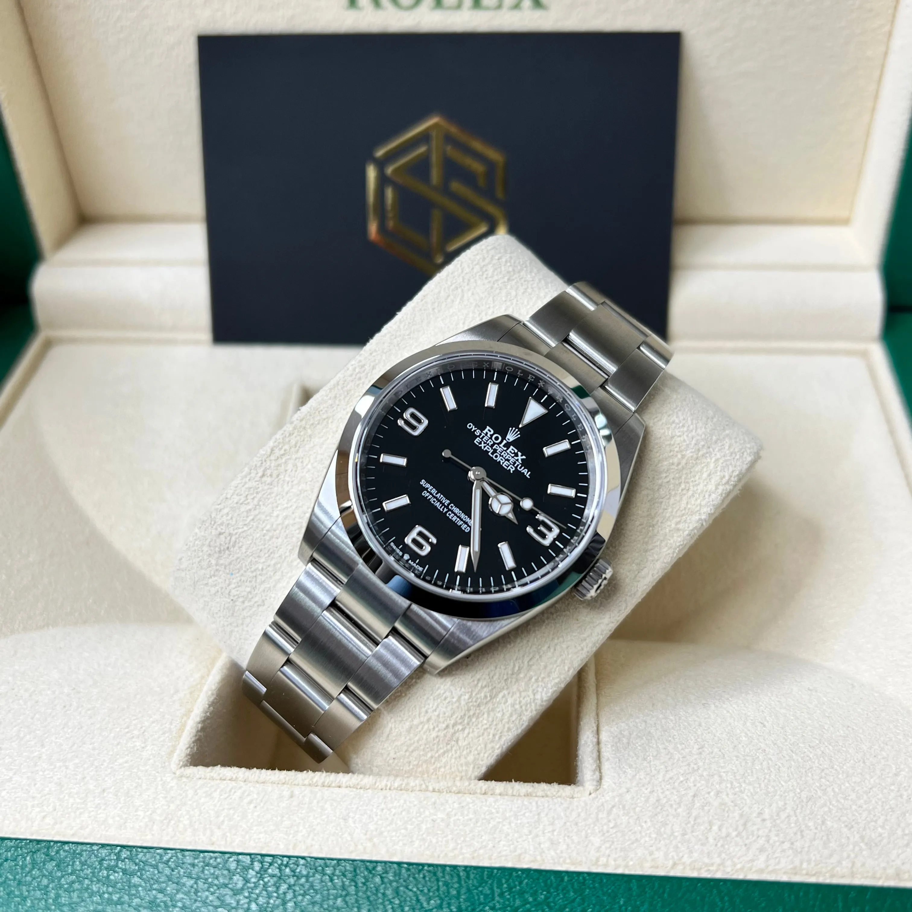 Rolex Explorer 124270 36mm 2021 Unworn Full Set Watch