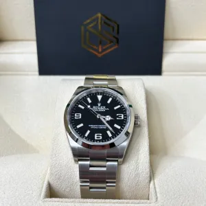 Rolex Explorer 124270 36mm 2021 Unworn Full Set Watch