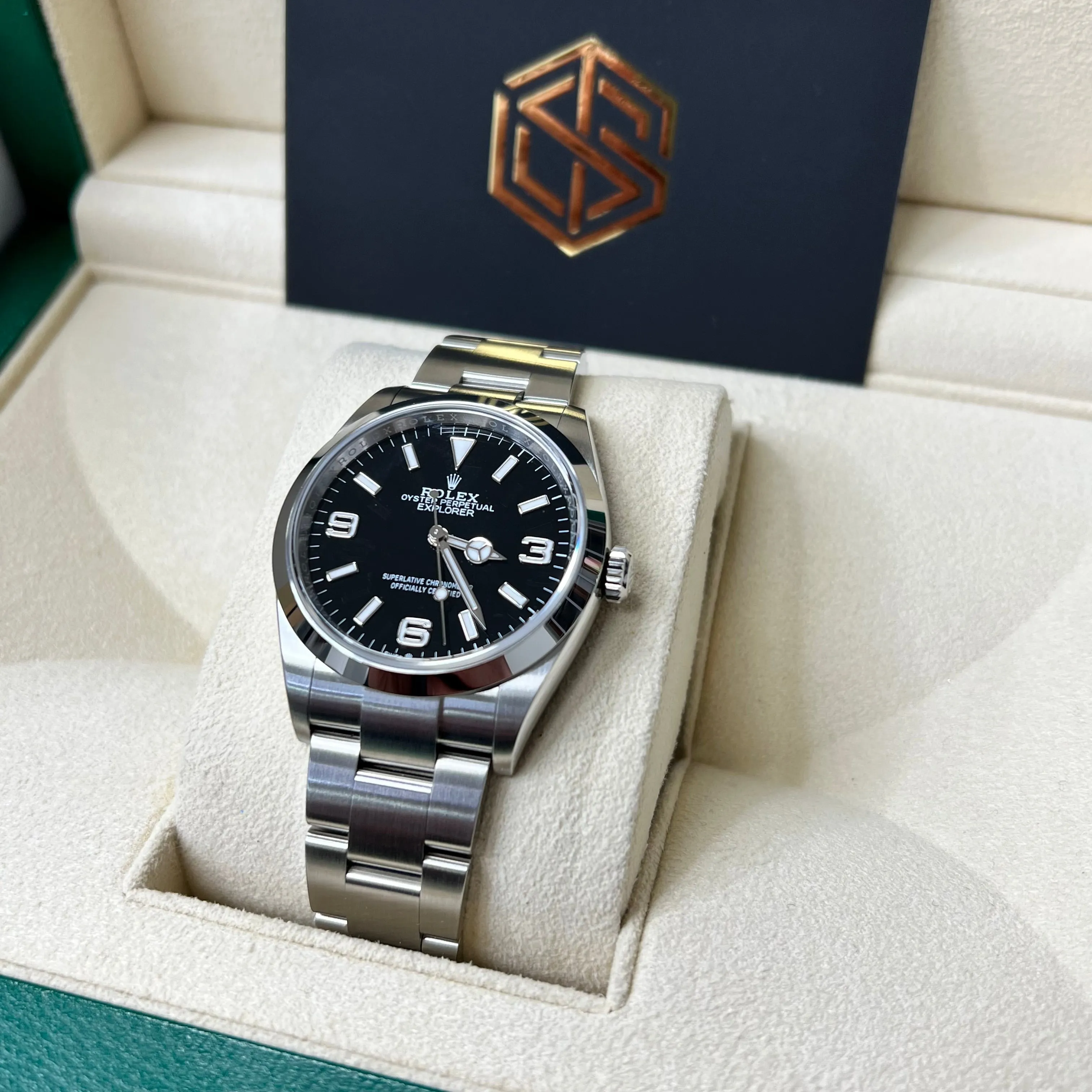 Rolex Explorer 124270 36mm 2021 Unworn Full Set Watch