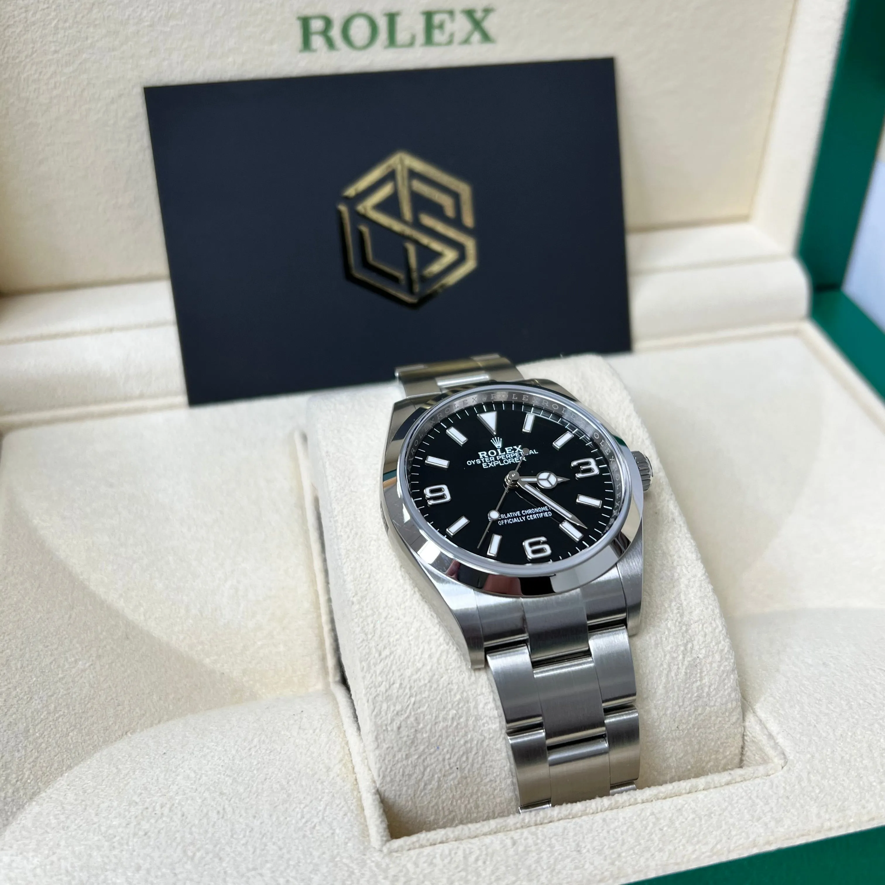 Rolex Explorer 124270 36mm 2021 Unworn Full Set Watch