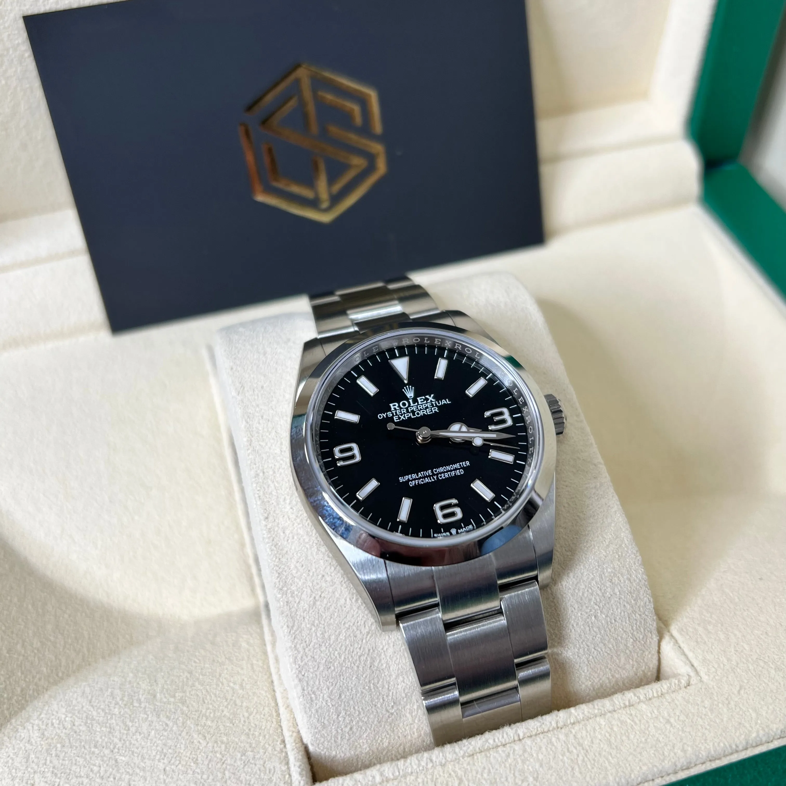 Rolex Explorer 124270 36mm 2022 Unworn Full Set Watch