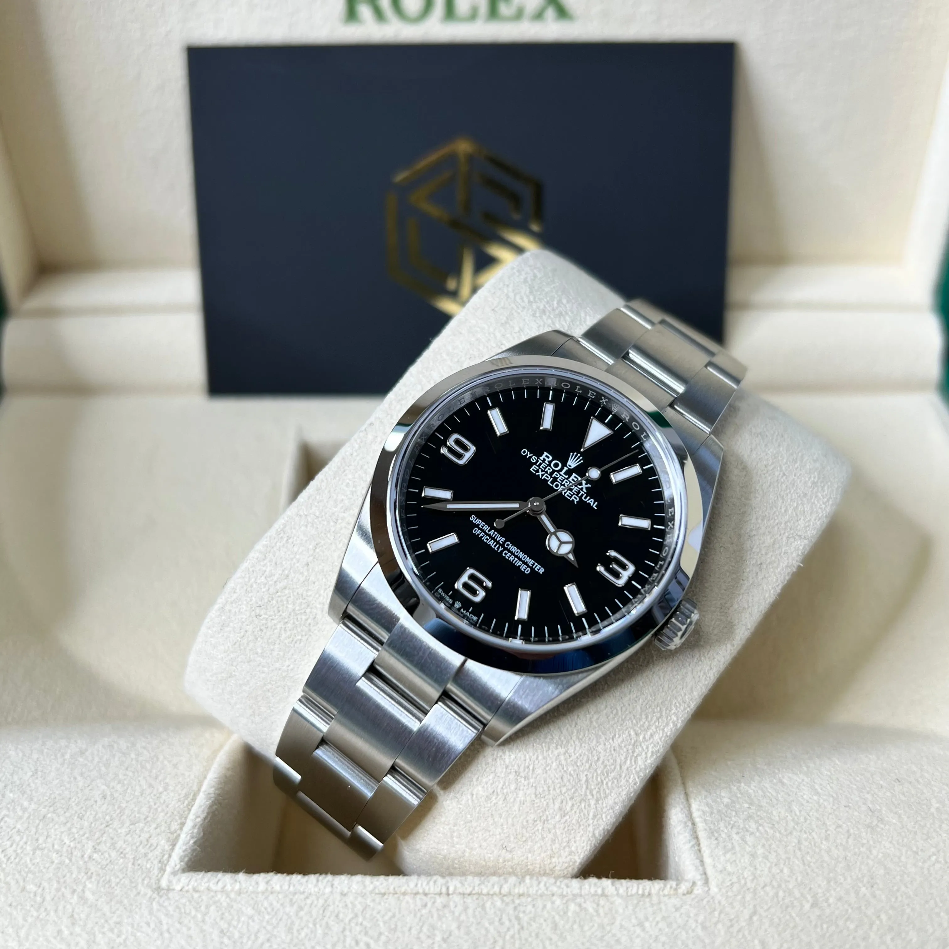 Rolex Explorer 124270 36mm 2022 Unworn Full Set Watch