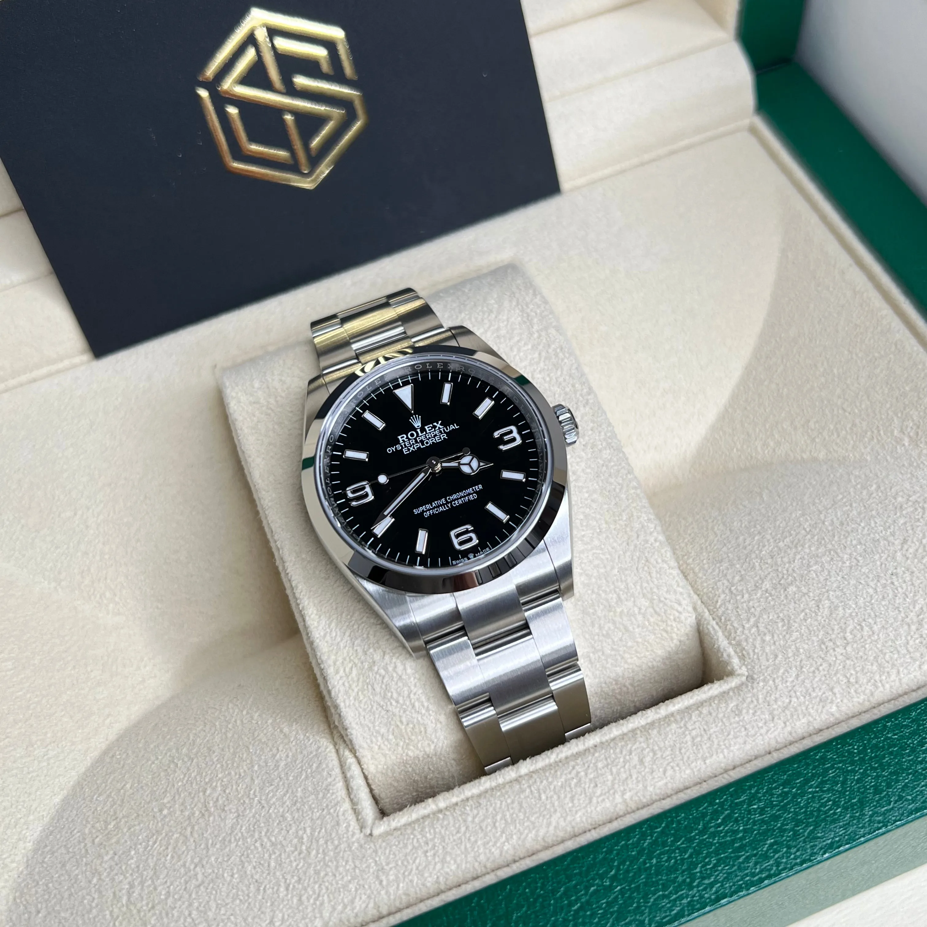 Rolex Explorer 124270 36mm October 2022 Unworn Full Set Watch