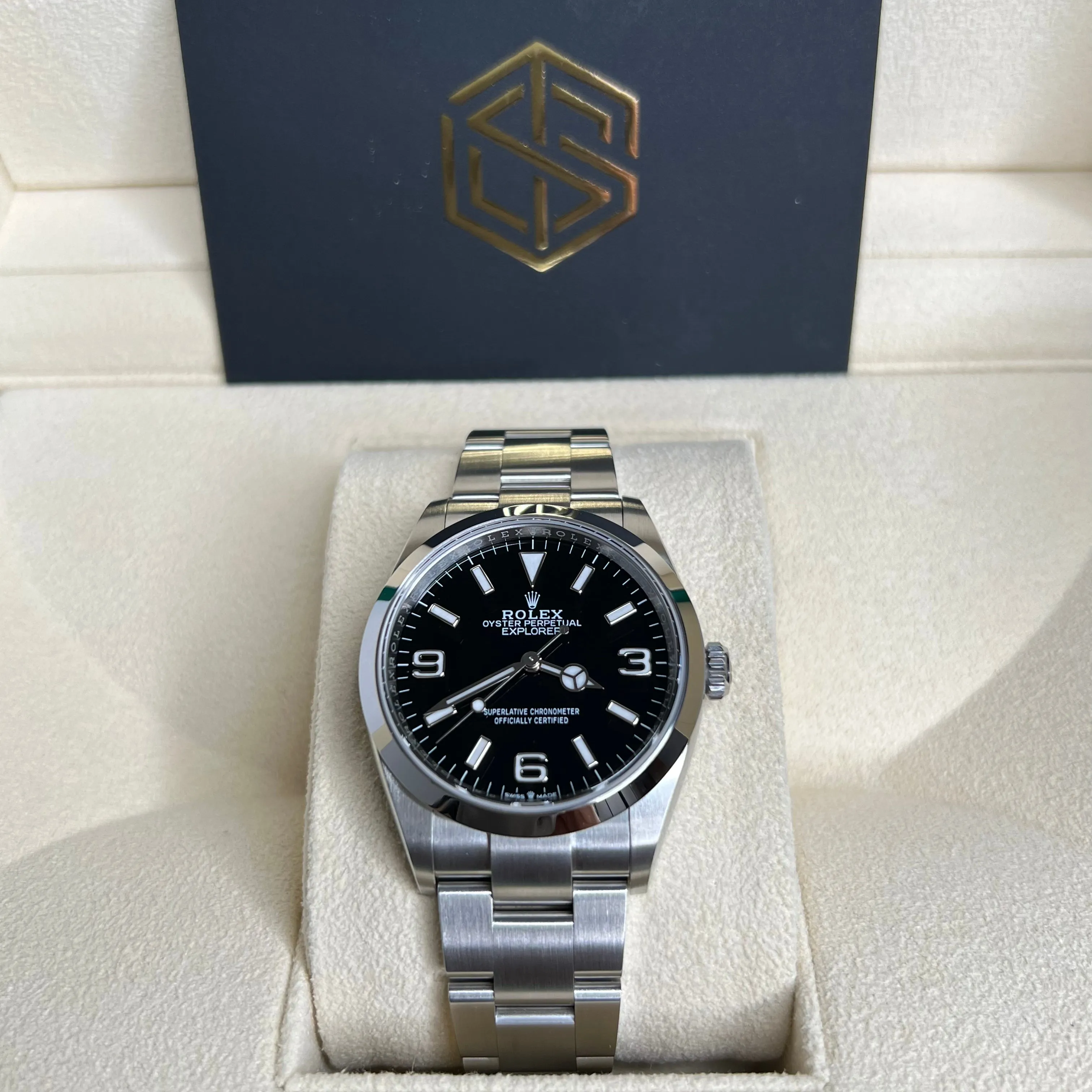 Rolex Explorer 124270 36mm October 2022 Unworn Full Set Watch