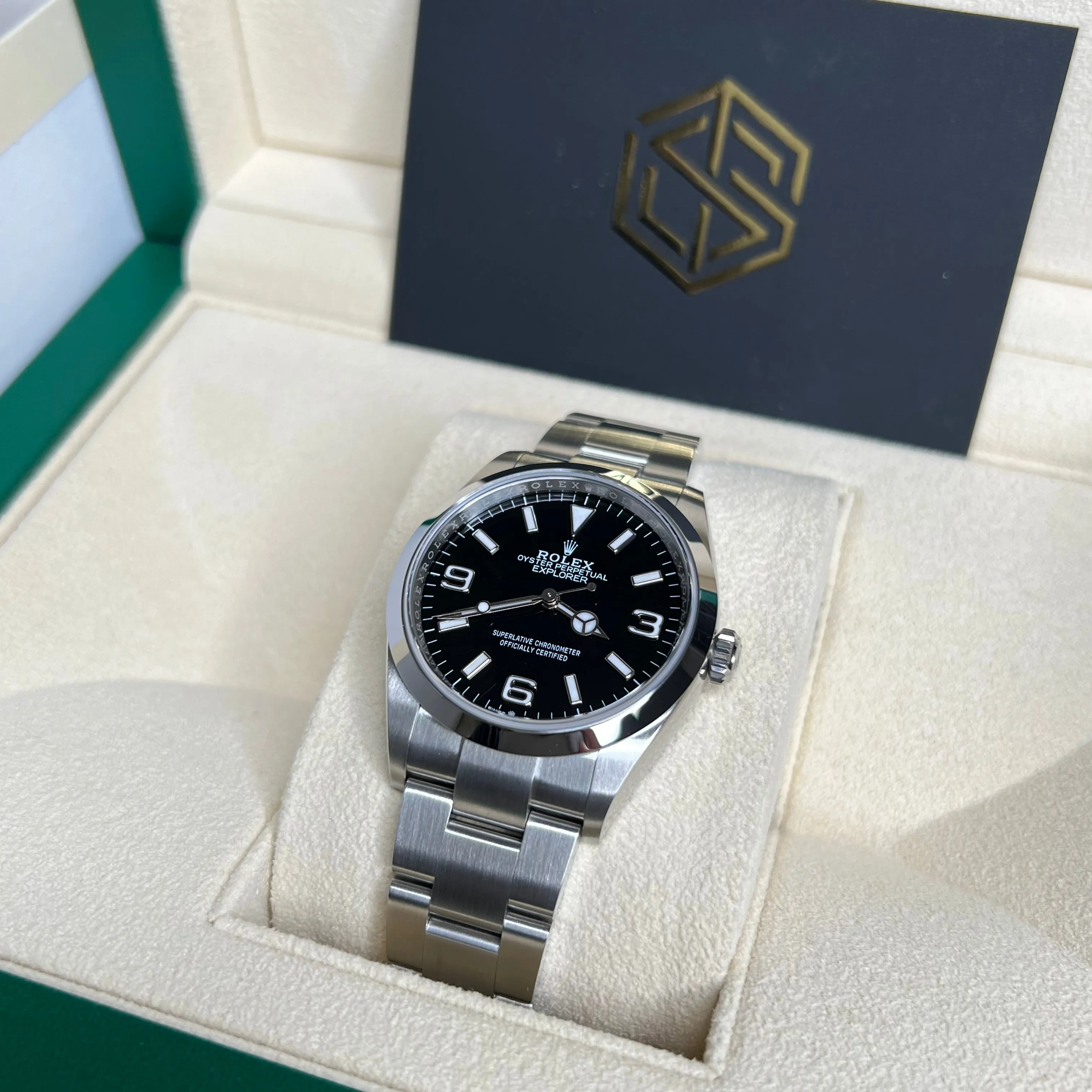 Rolex Explorer 124270 36mm October 2022 Unworn Full Set Watch