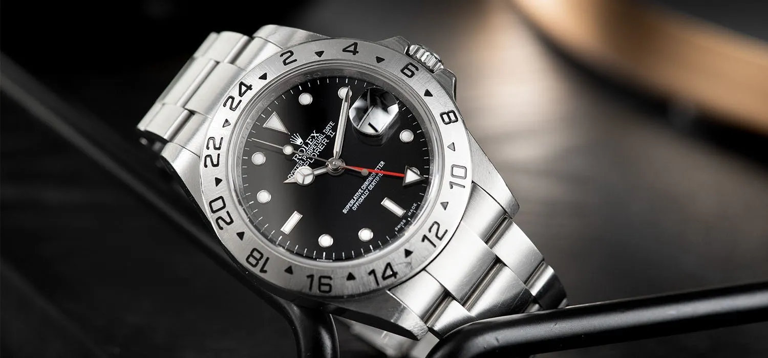Rolex Explorer 2 Black Dial 16570