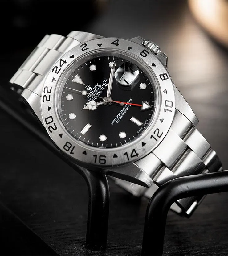 Rolex Explorer 2 Black Dial 16570