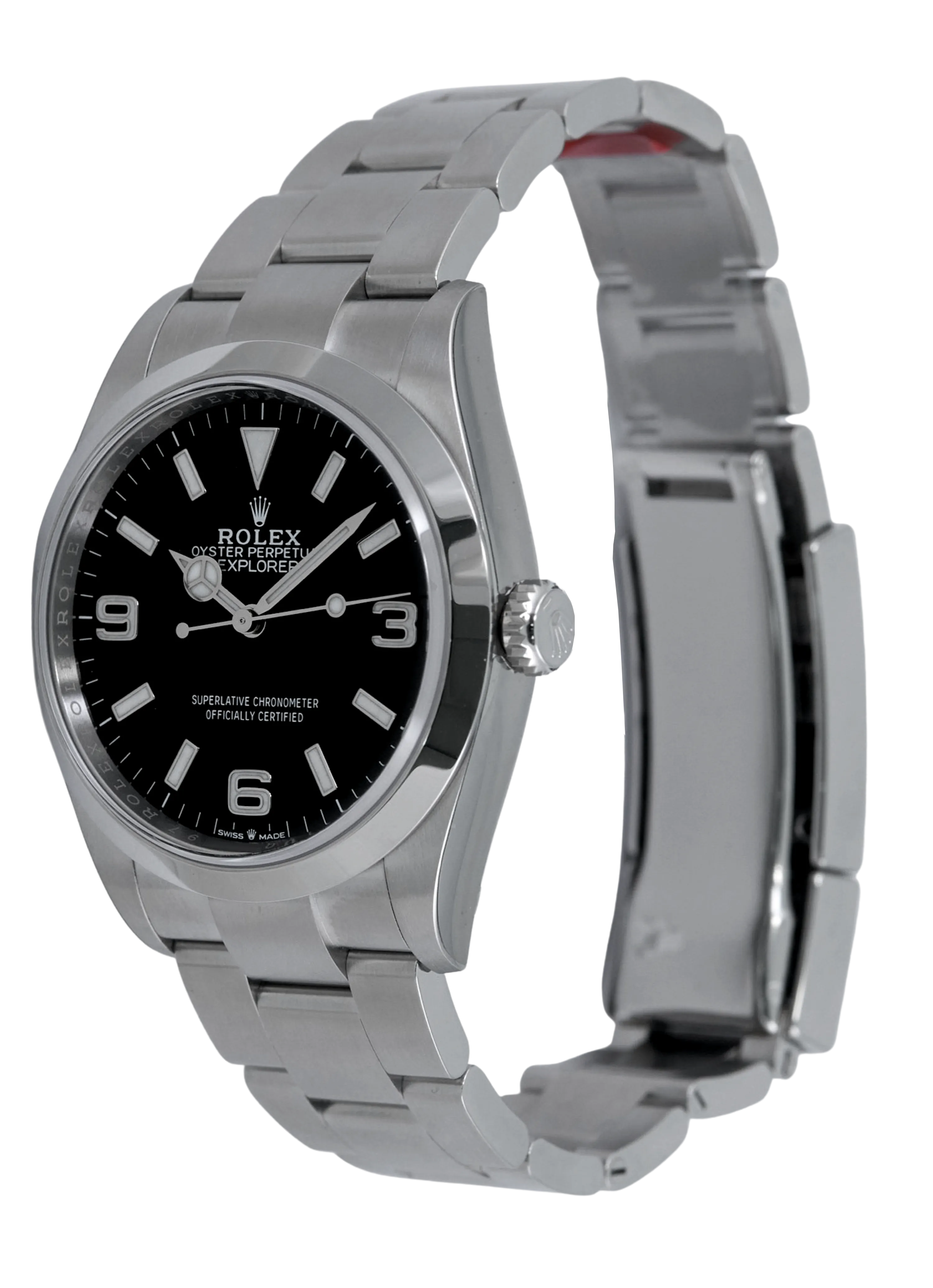 Rolex Explorer I, 36mm. Ref: 124270 (Stickers B/P Unworn 2021)