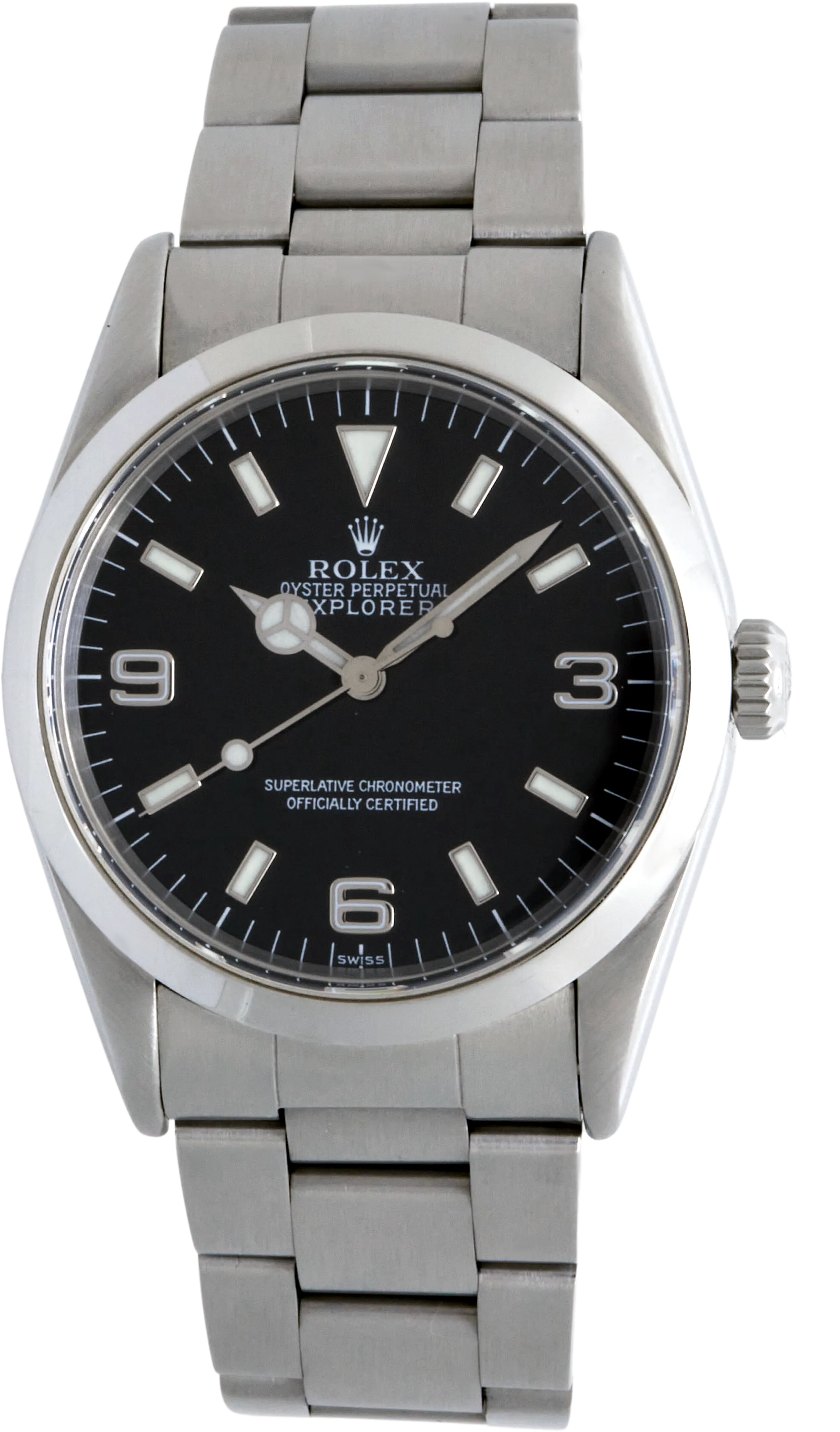 Rolex Explorer I, "Swiss" Only Dial, Ref: 14270 (B&P 1999)