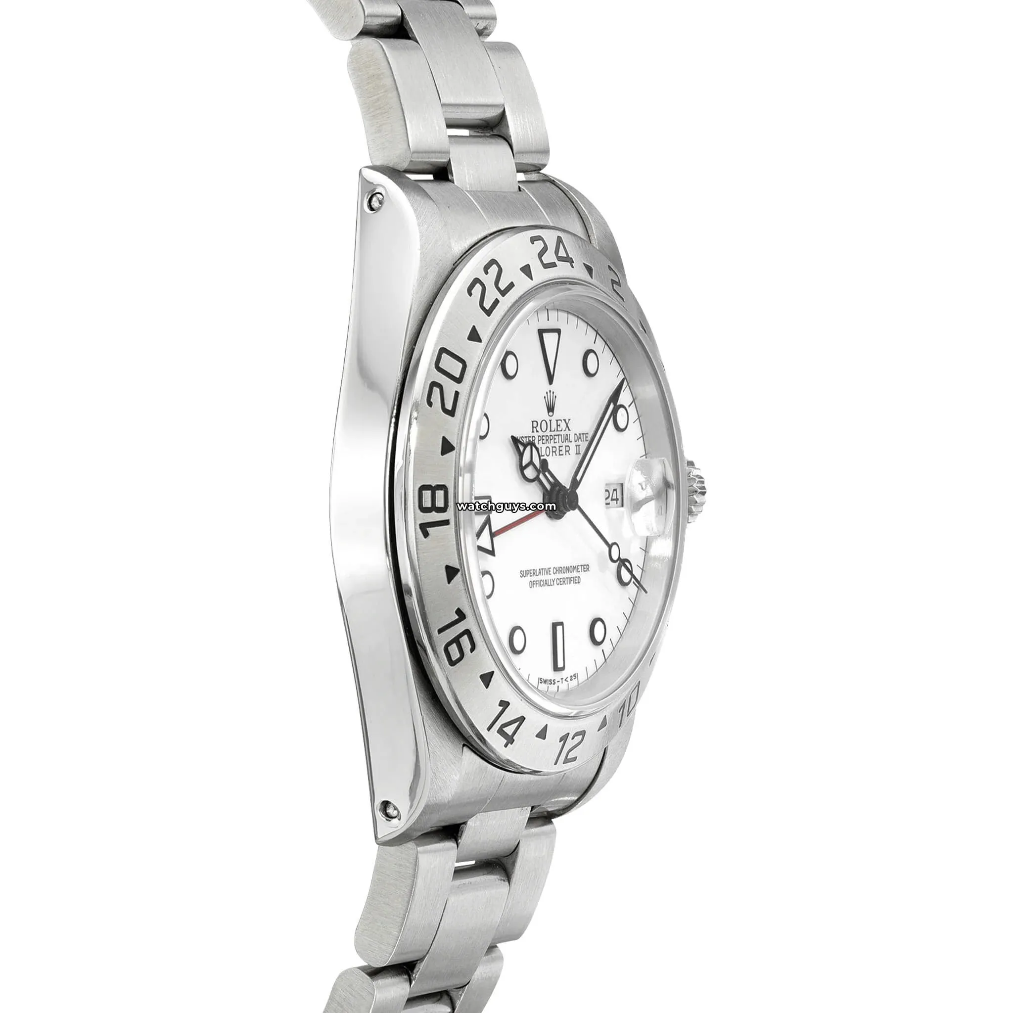 Rolex Explorer II 16570 Polar White